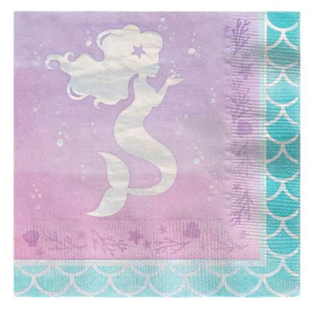 Mermaid Shine Paper Napkins