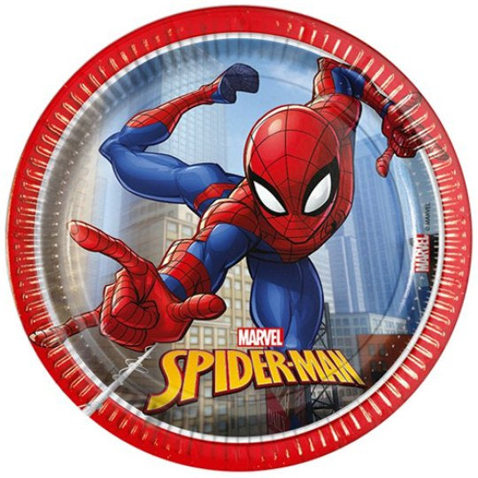 Spider-Man Crime Fighter Plates