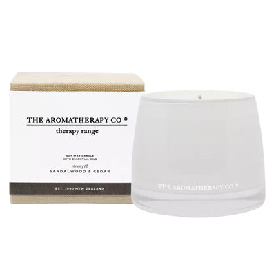 Strength Therapy Candle Sandalwood & Cedar