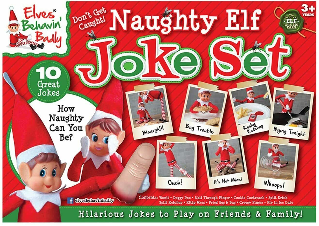 Christmas Naughty Elves Elf Joke Set
