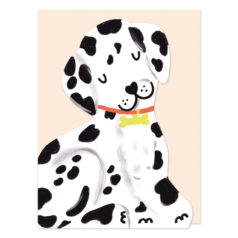 Dalmatian Puppy Greeting Card