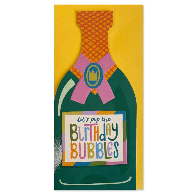 Birthday Bubbles Greeting Card