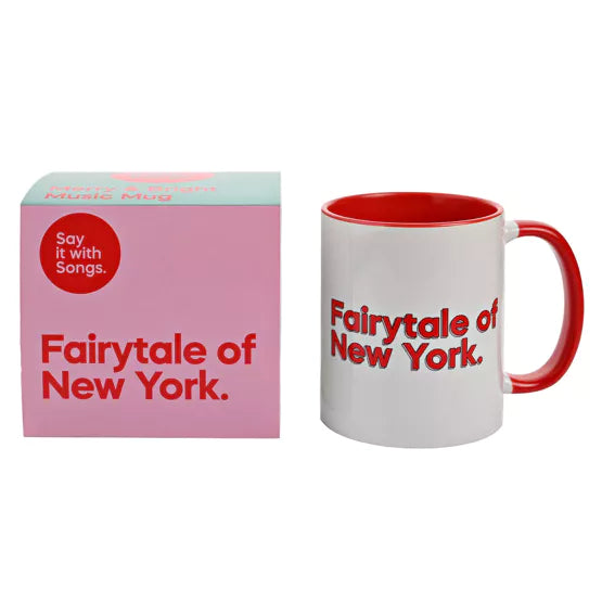 Say it With Songs - Fairytale of New York Mug