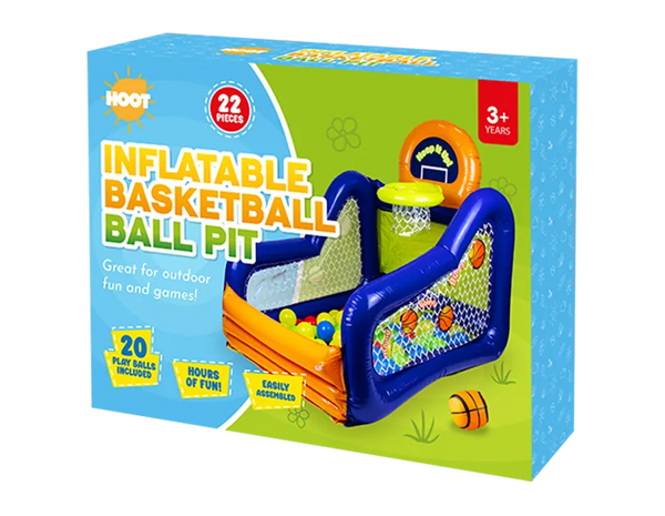 Inflatable Basketball Ball Pit