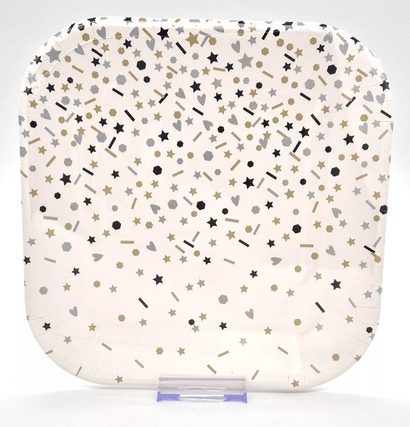 LETS CELEBRATE 23cm SQUARE PAPER PLATE