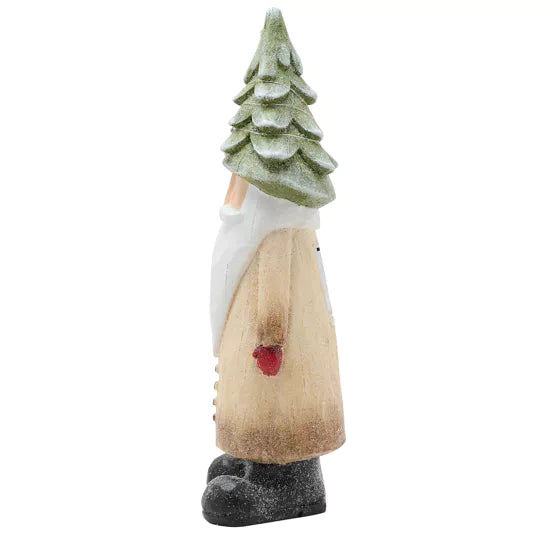 Gnome with LED Light Up Tree Hat