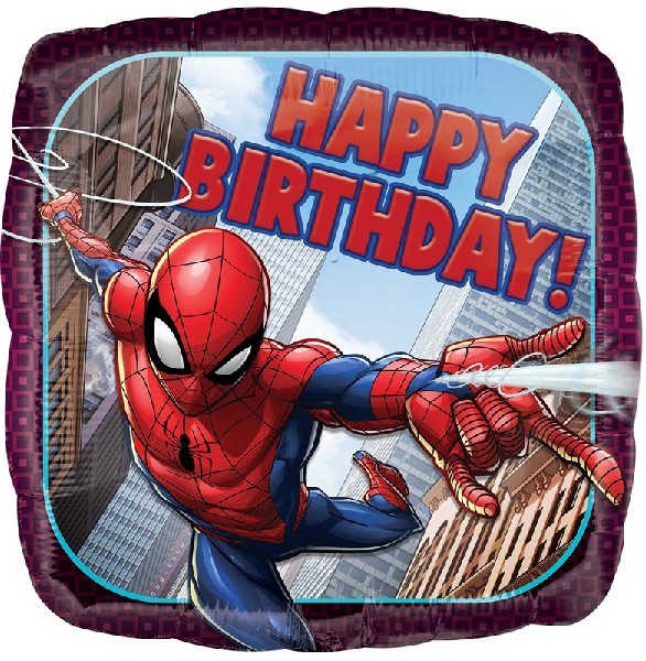 Spider-Man Birthday Balloon