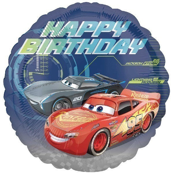 Cars 3 Birthday Balloon