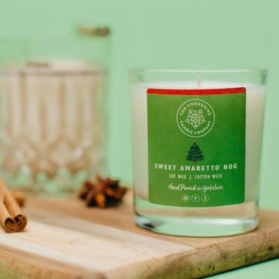 Yorkshire Candle Company - Sweet Amaretto Nog Candle