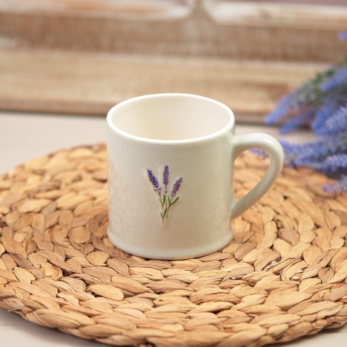 Lavender Pale Grey Mug