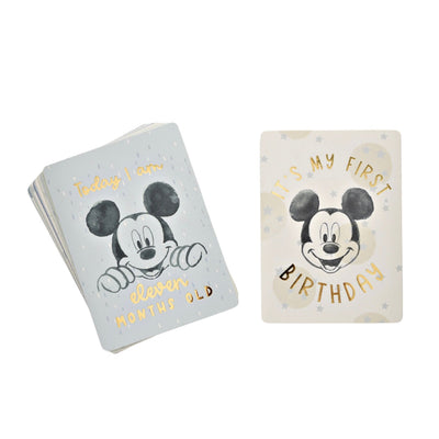 Disney Milestone Blue Mickey Cards