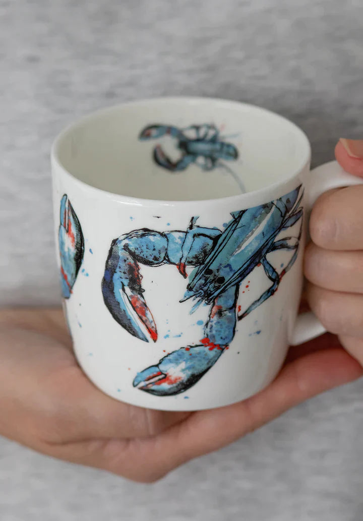 Blue Lobster Mug