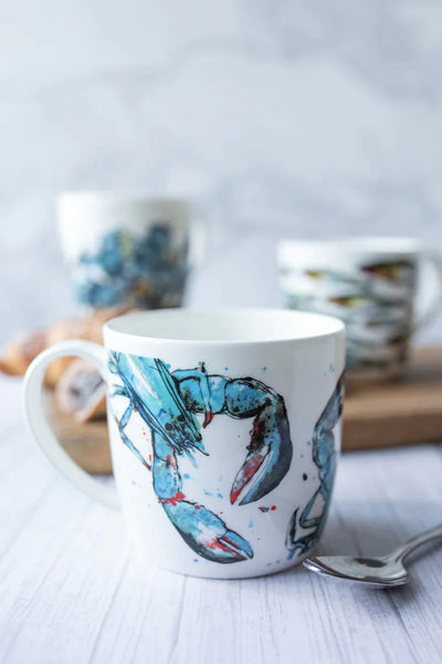 Blue Lobster Mug