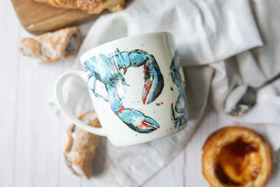 Blue Lobster Mug