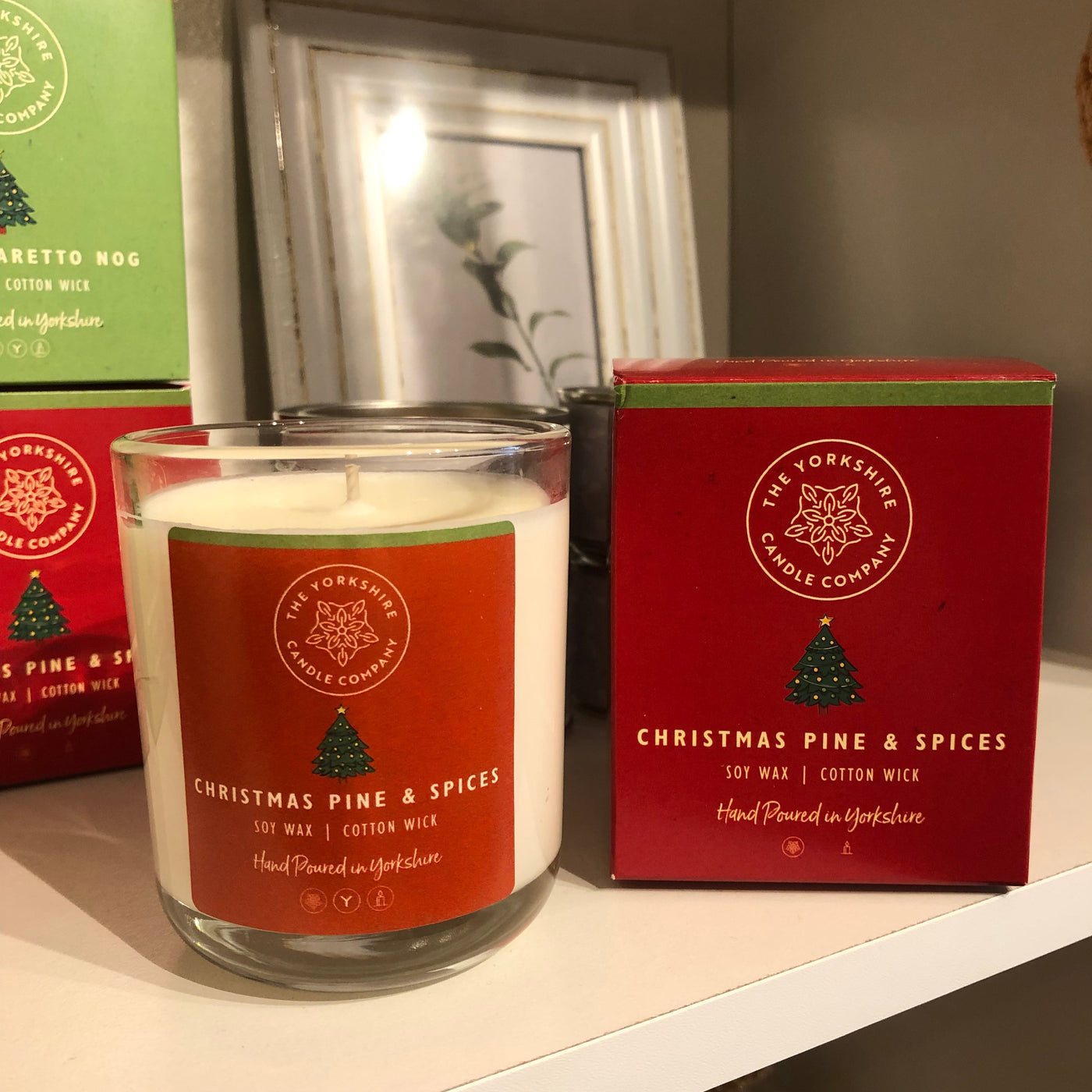 Yorkshire Candle Company - Christmas Pine & Spices Candle