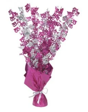 100 Table Centrepiece Pink and Silver