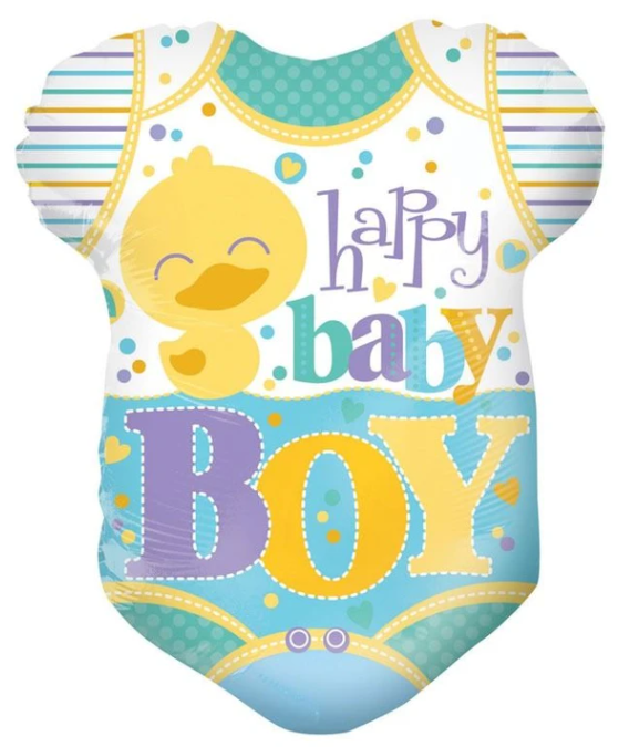 Baby Boys Clothes Shape Balloon