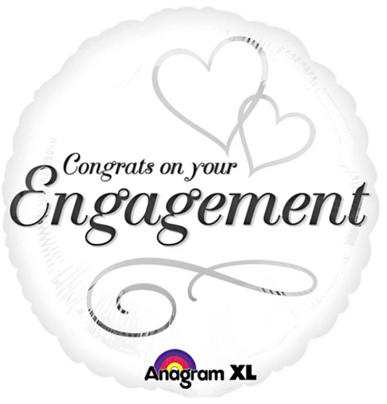 Congrats on your Engagement Balloon