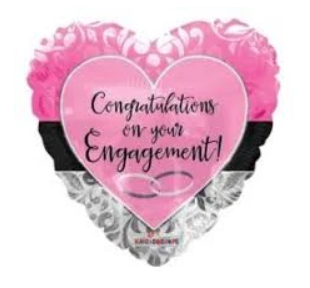 Congratulations on your Engagement Balloon