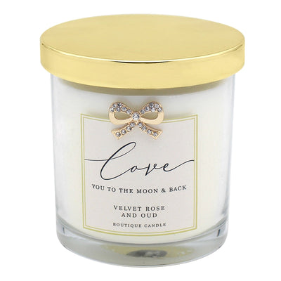 Love You Flower Scented Candle