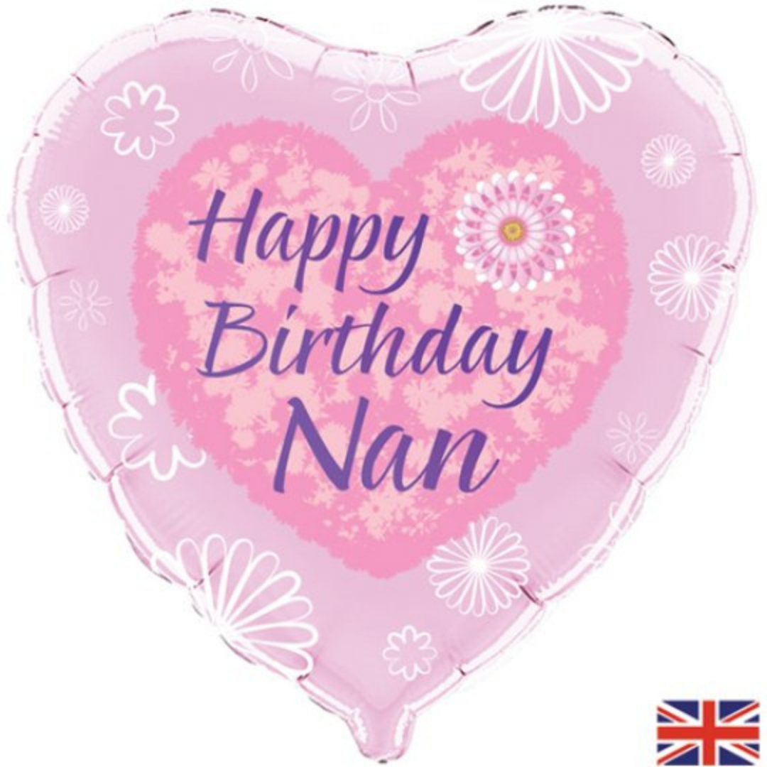Nan Happy Birthday Balloon