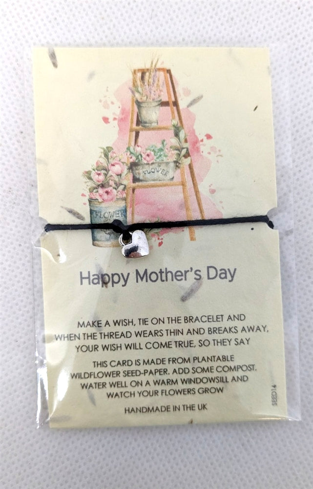 Mother’s Day Bracelet and Plantable Card