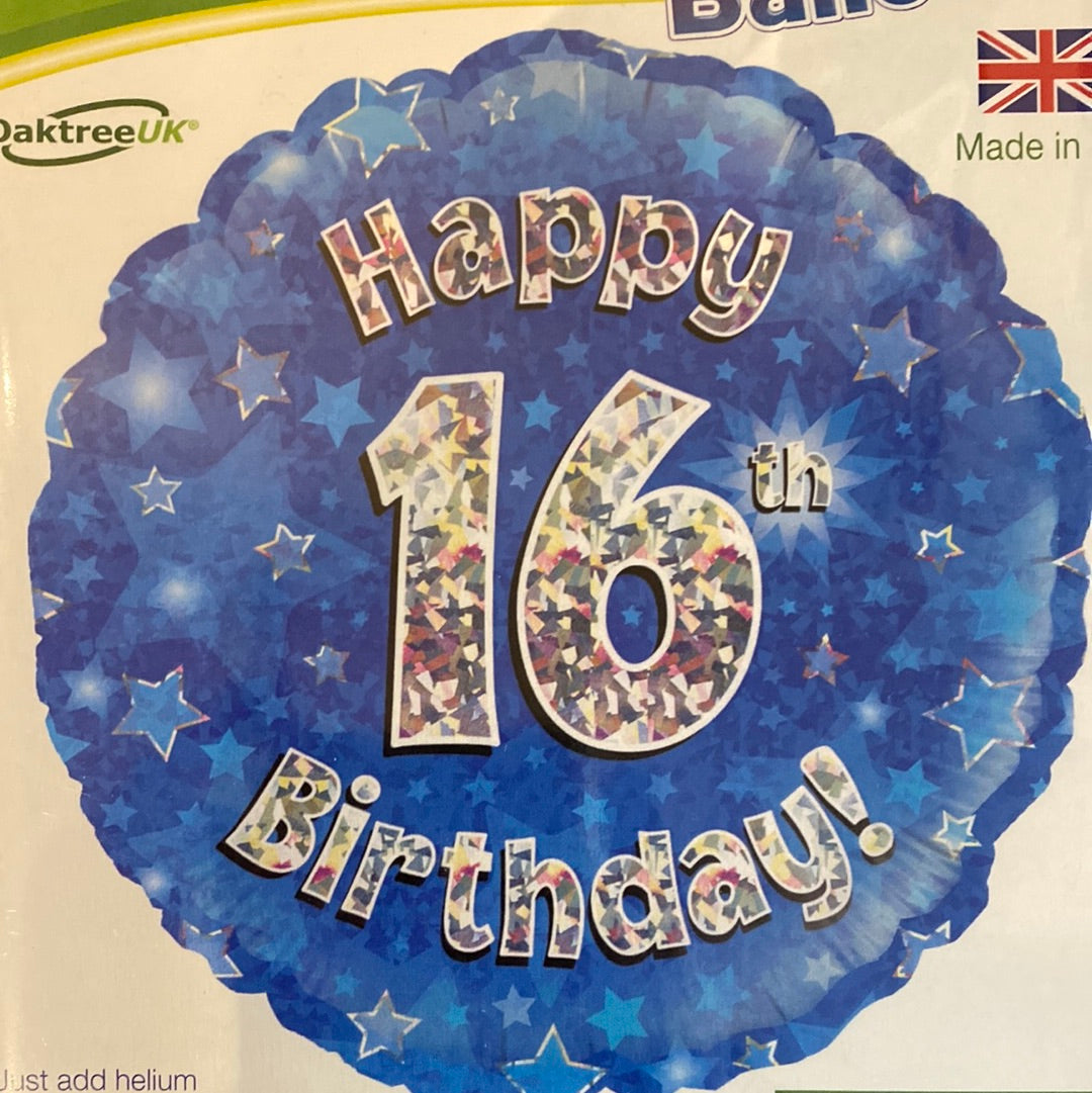 16 Happy Birthday Balloon