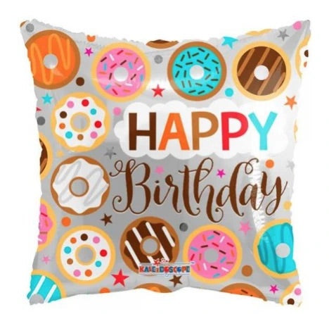 Donuts Happy Birthday Balloon