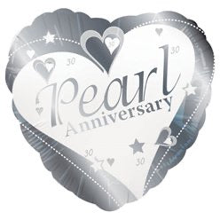 Pearl Anniversary Balloon