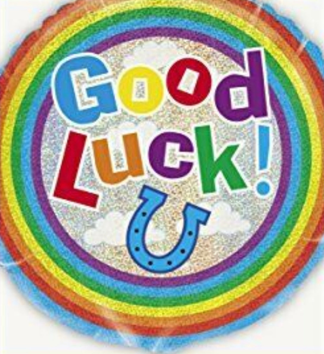 Good Luck Sprinkle Good Luck Horseshoe Balloon – Sprinkle of Magic