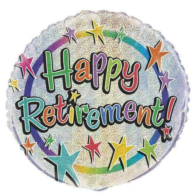 Happy Retirement Balloon – Sprinkle of Magic