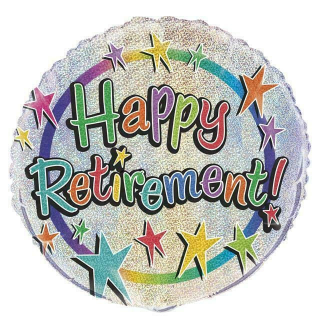 Happy Retirement Balloon
