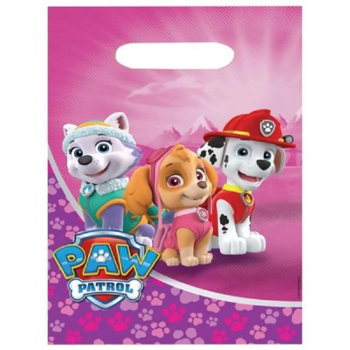 Paw Patrol Pink Party Bags