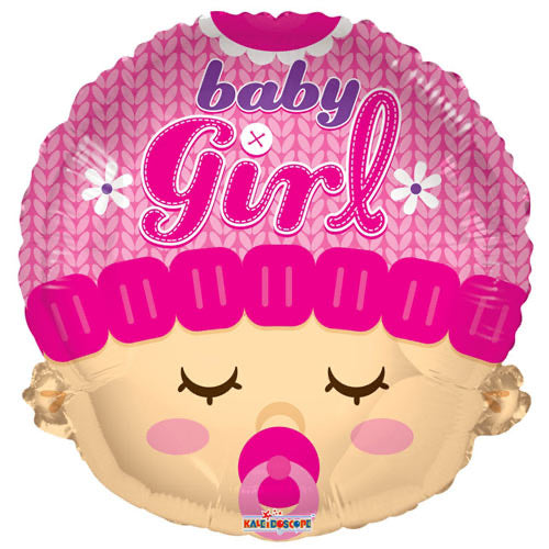 Baby Girl Head Balloon