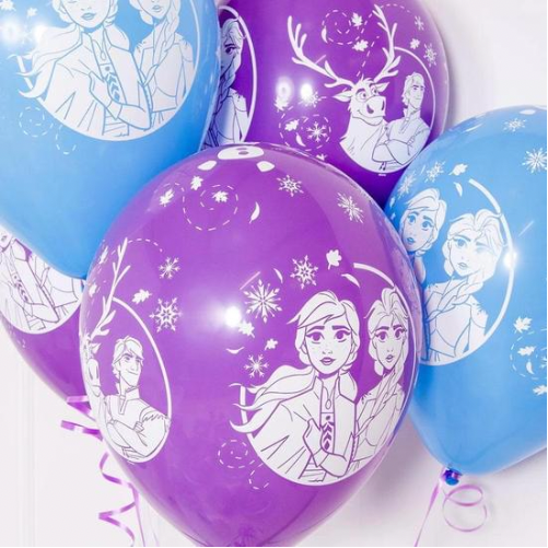 Frozen Latex Balloons (6 Pack)