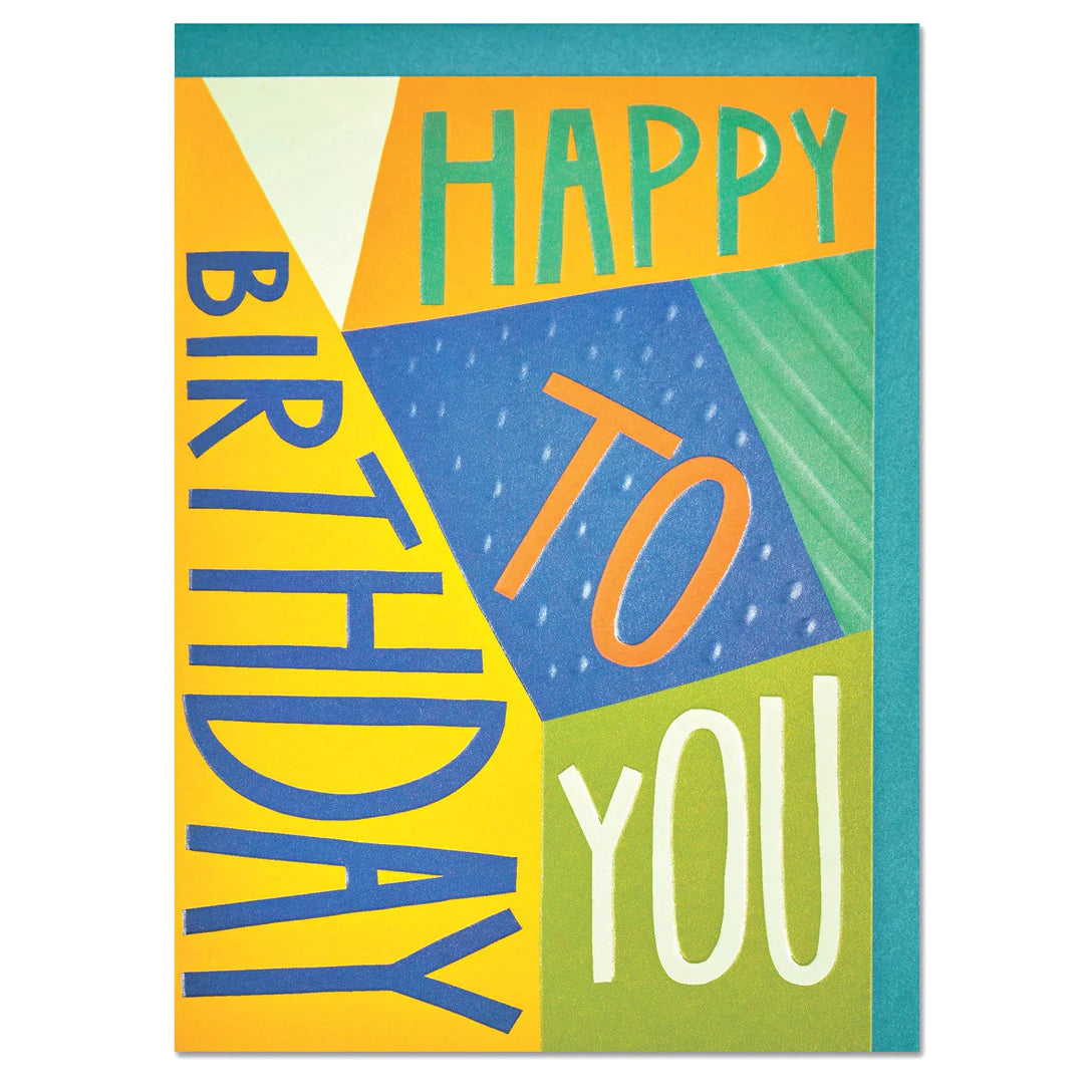 Striking ‘Happy Birthday To You’ Card