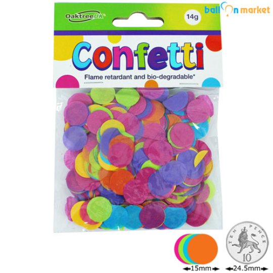 Mixed Circle Tissue Confetti