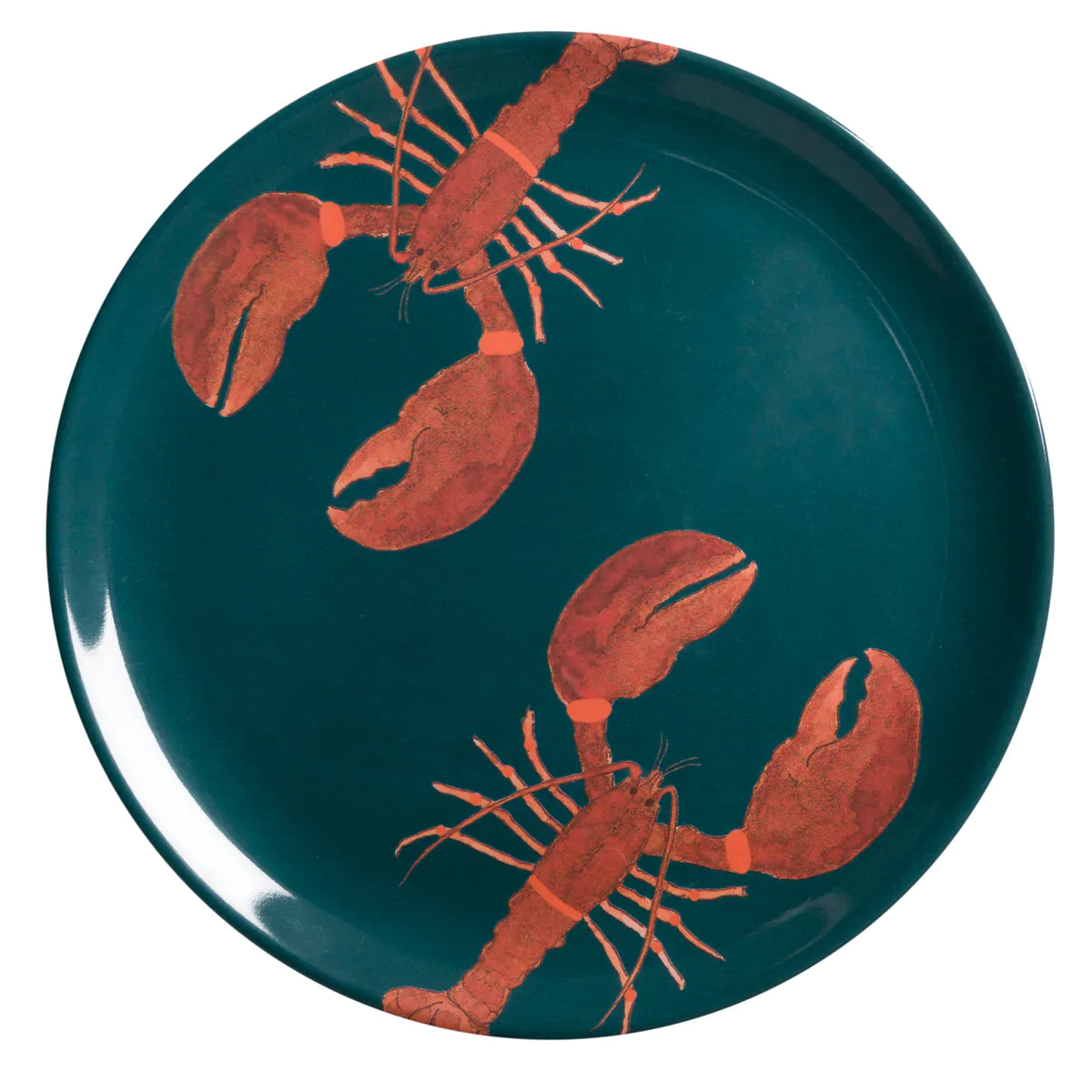 Lobster Melamine Dinner Plate ~ Sophie Allport