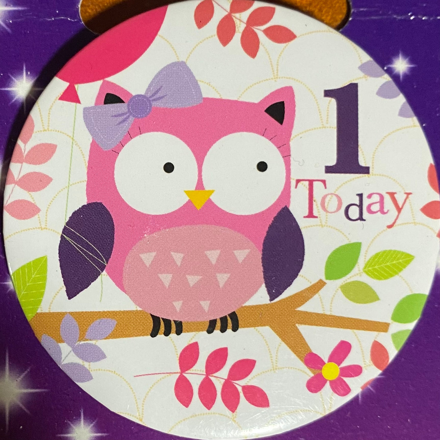 1 Today Owl Badge