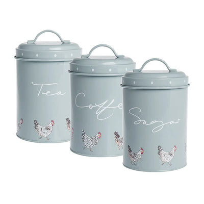 Chicken Storage Tins ~ Sophie Allport