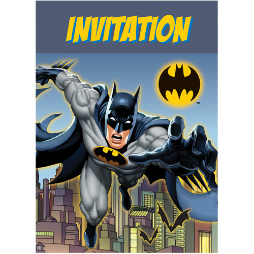 Batman Invitations & Envelopes