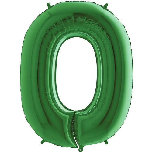 Number Balloon - 0 - Green