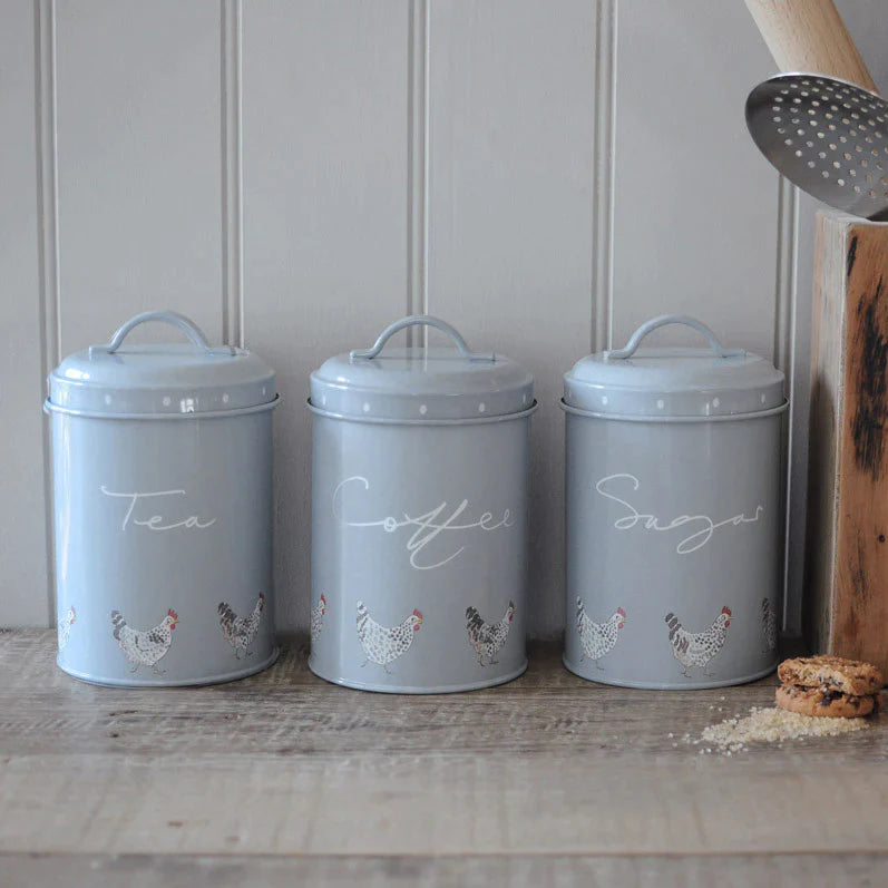 Chicken Storage Tins ~ Sophie Allport