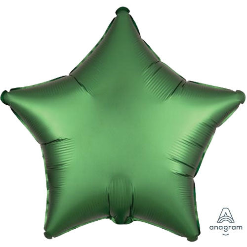 Emerald Satin Star Balloon