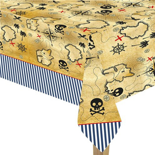 Treasure Island Pirate Paper Table Cover