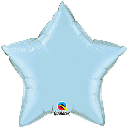 Light Blue Star Balloon