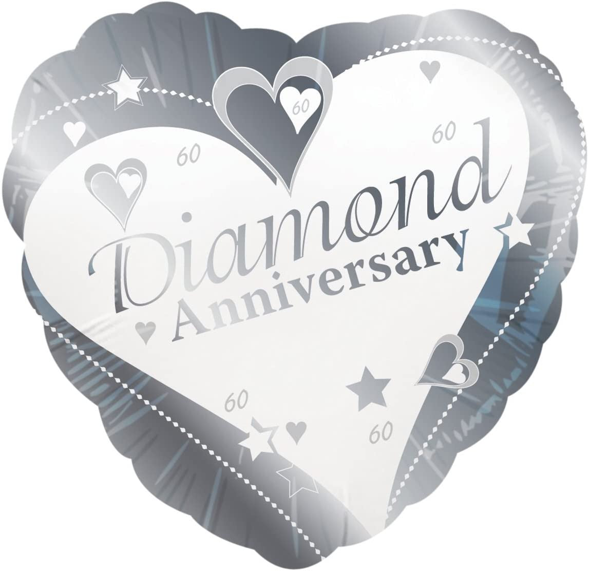 Diamond Anniversary Balloon