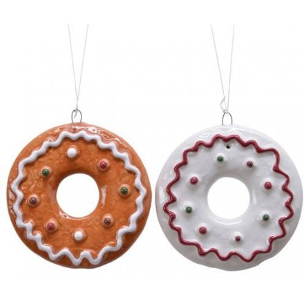 Gingerbread Hanging Christmas Donut