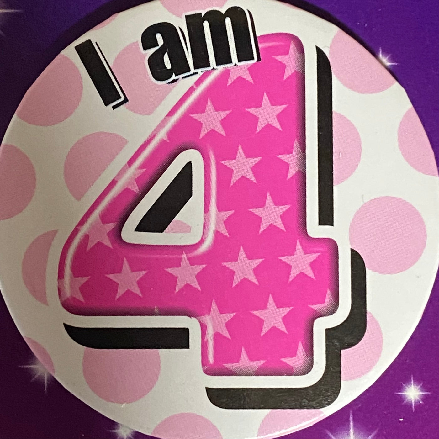 I Am 4 Pink Dots Badge