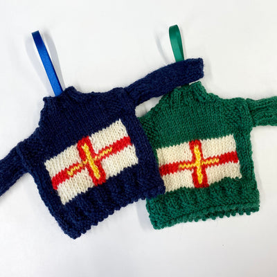 Mini Guernsey Jumper with Flag